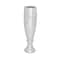 33&#x22; Silver Polystone Glam Vase